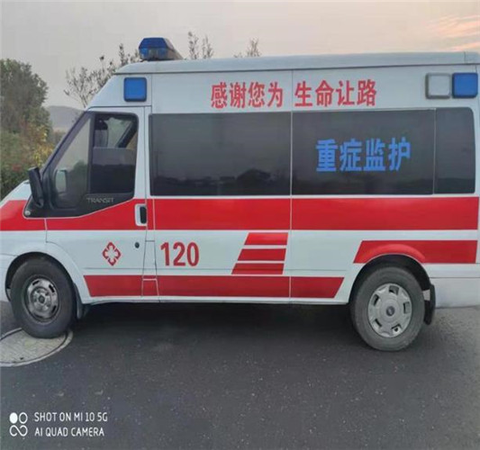 霞山救护车出租服务案例3
